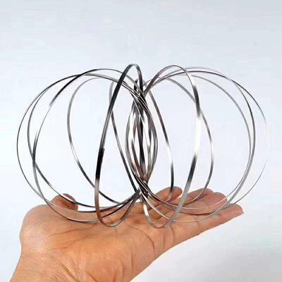 Волшебное кольцо Flow Toy Удивительные игрушки Flow Ring Кинетическая пружинная игрушка Забавная игра на свежем воздухе Интеллектуальная игрушка Fidget
