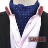 "Men's Paisley Polyester Jacquard Scarf - Gao Mouqiang Style for Trendy Business Attire"