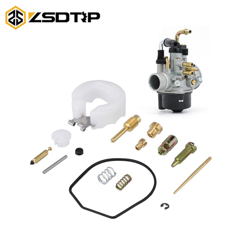 ZSDTRP Dellorto PHBN PHVA CarburetorCarburetor Repair Rebuild Kit Main jet Air Mixture Screw Replacement Parts