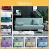 Universal Stretch Solid Color Folding Sofa Bed Cover Without Armrest Slipcovers