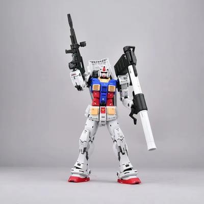 Panda Rg Увеличенная Версия 1/100 Rx-78-2 2.0 Сборная Модель Конструктор Фигурка Действия Настольное Украшение Подарок Игрушка для Игр Мальчиков Коллекционная