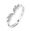 Tancise Classic стерлингового серебра 925 пробы кольцо с цирконом женские ювелирные изделия свадебное обещание вечерние подарок