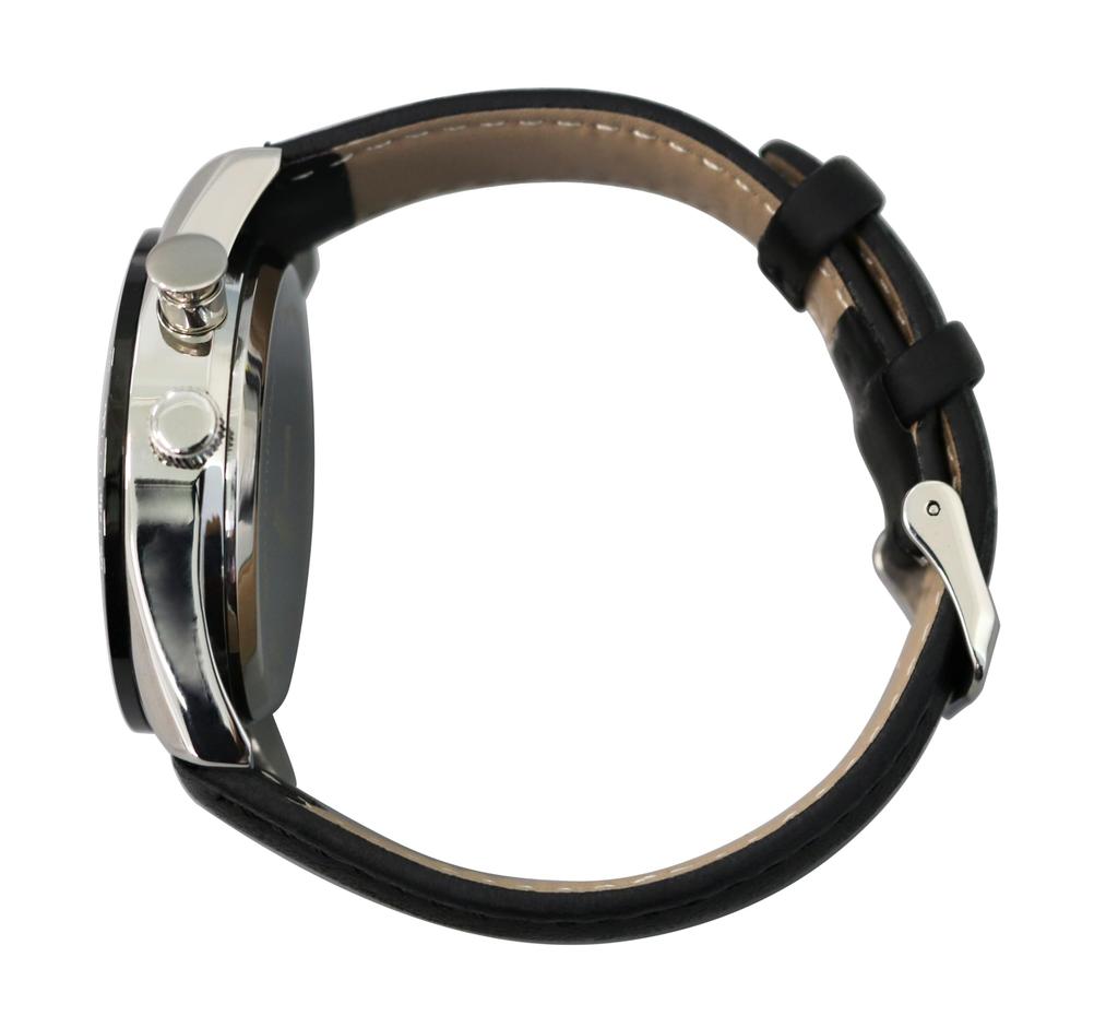 Кожаный Часы с Датой и Днем Серый Долговечные [ARTSTATE W335E] Мужские Радиоуправляемые Часы, Ремешок, Дисплей, Циферблат,