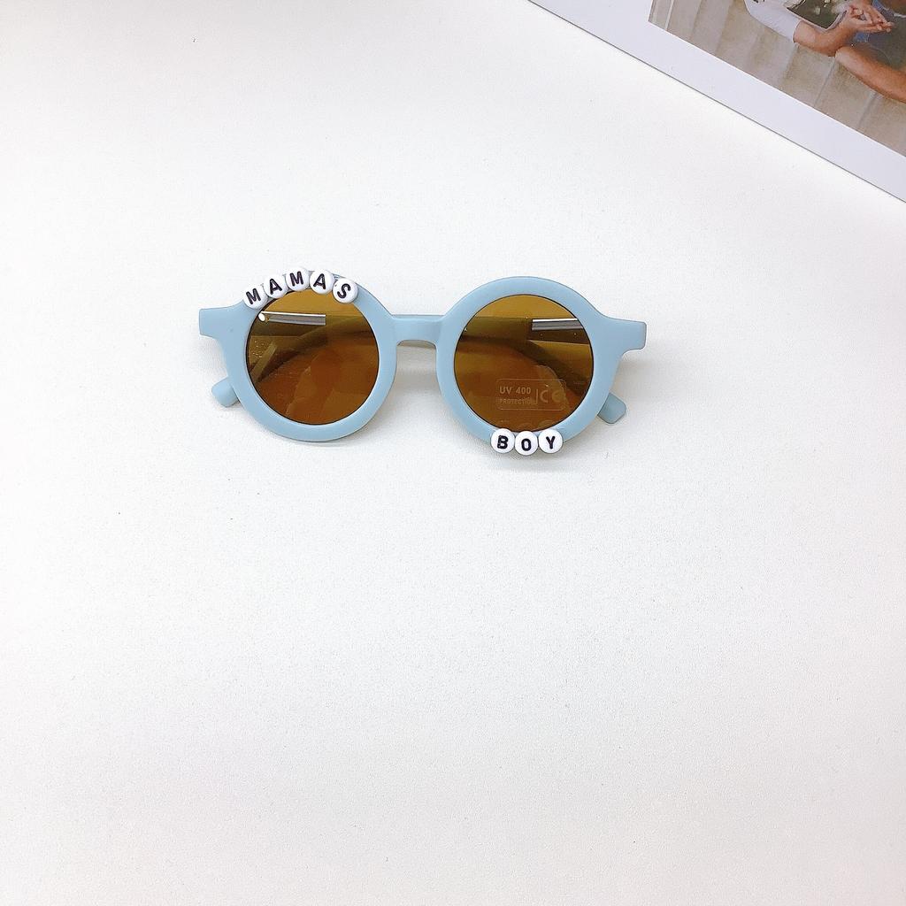 Детские солнцезащитные очки, модные, для мальчиков и девочек, симпатичные, вогнутые, солнцезащитные очки, защита от солнца, защита от ультрафиолета