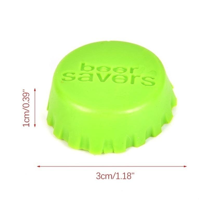 Reusable Silica Gel Bottle Cap Sealed Beer Cap Vinegar Soy Sauce Bottle Soda Cola Cap Wine Protective Stopper Cup Holders 5