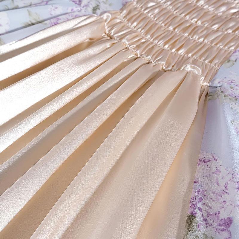 Medieval Victorian Elegant Gown Ball Dress Women High Waisted Tea Party Dress Stage Performance Halloween Carnival Costume