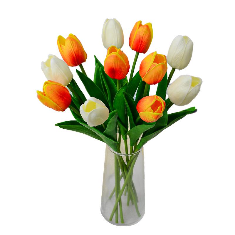 Искусственные тюльпаны для домашнего декора и свадебных букетов