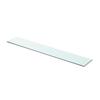 VidaXL Shelf Panel Transparent Glass 80 X 12 Cm