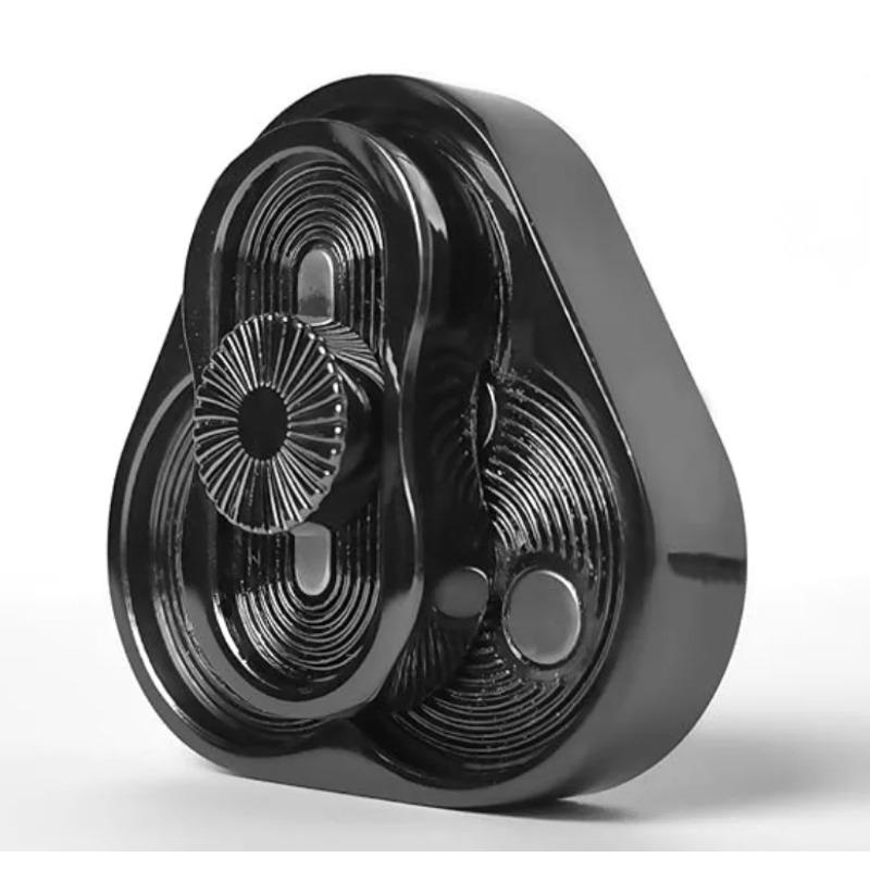 Triangle Magnetic Fidget Slider for Adults EDC Metal Fidget Toy Hand Spinner for Autism Sensory Toys Anxiety Stress Relief Toys