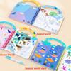 Graffiti Water Drawing Montessori Toys Clear Water Color Magic Water Drawing Book   Children Toys