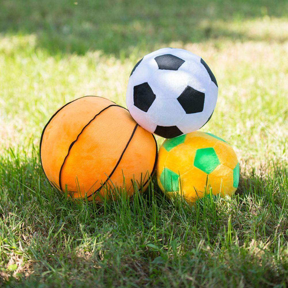 Home Decor Sofa Cushion Basketball Plush Toys Simulation Ball Plush Pillow Football Stuffed Toys