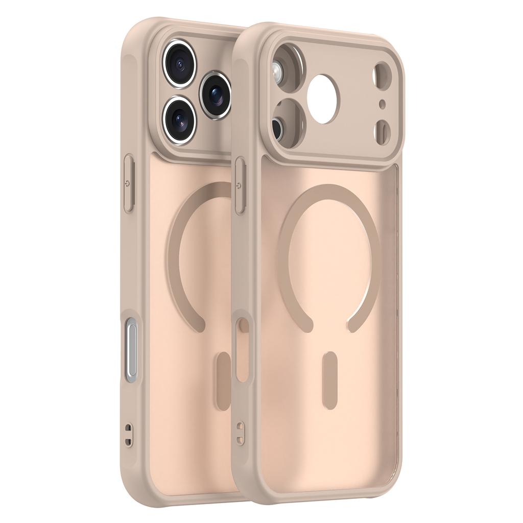 Чехол для телефона iPhone 17 Pro Max, Магнитный противоударный чехол, Гибридный бампер для iPhone 17 Pro Max