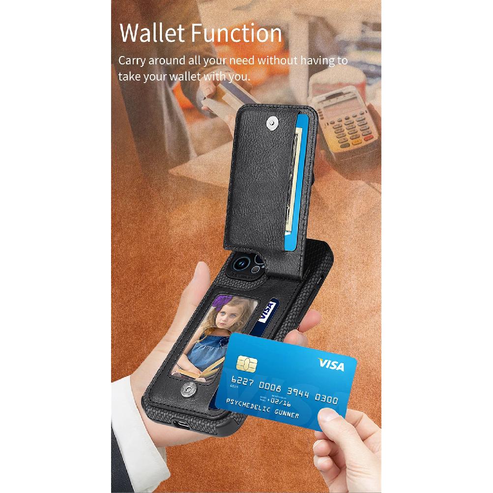 Zipper Wallet Card Case For Samsung Galaxy A56 A55 A54 A53 A52 A52S A36 A35 A34 A33 A16 A15 A13 A26 A25 A23 A73 A71 Magnet Cover