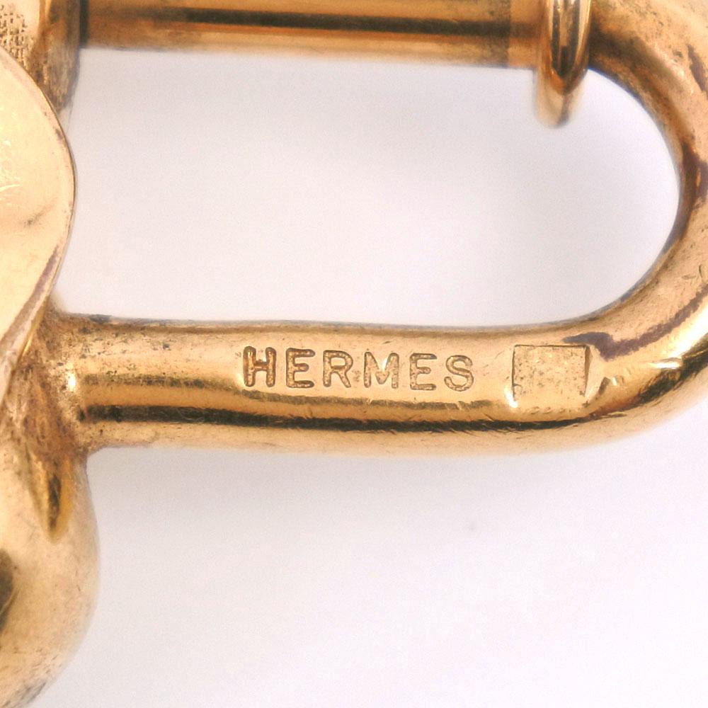 Hermes Шарм с золотым покрытием Золото Женский Б/у