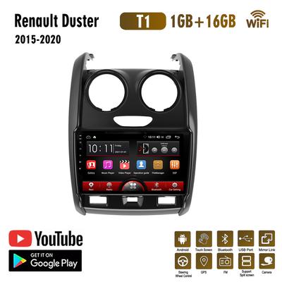 Автомобильный радиоприемник Android для Renault Duster 2015-2020, для LADA Largus 2021, мультимедийный плеер, навигация, GPS, WIFI, 1 + 16 ГБ