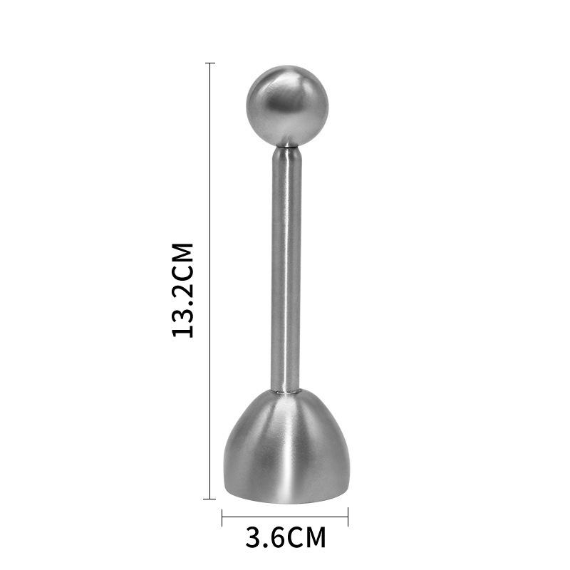 Разделитель яичной скорлупы из нержавеющей стали 304, креативный инструмент для разбивания яиц для домашнего использования, варианты с одинарной и двойной головкой