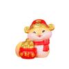 Zodiac Snake New Year Snake Statue Cute Lucky Small Snake Ornament  Spring Festival Ornament