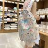 Schoolbag Korean version of graffiti school bag for junior high school students, women's small fresh and fashionable versatile casual backpack