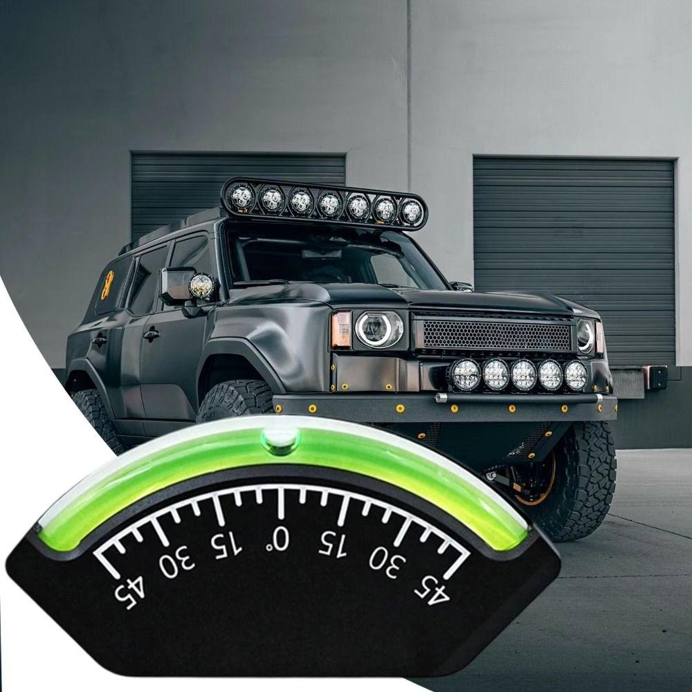 High Visibility Level Gauge Durable Tilt Gauge Precision Leveling Inclinometer  Boat