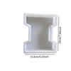 Thickened I Shape Brick Mold Plastic Concrete Paver Mold New Paving Brick Mold  Garden Walkway