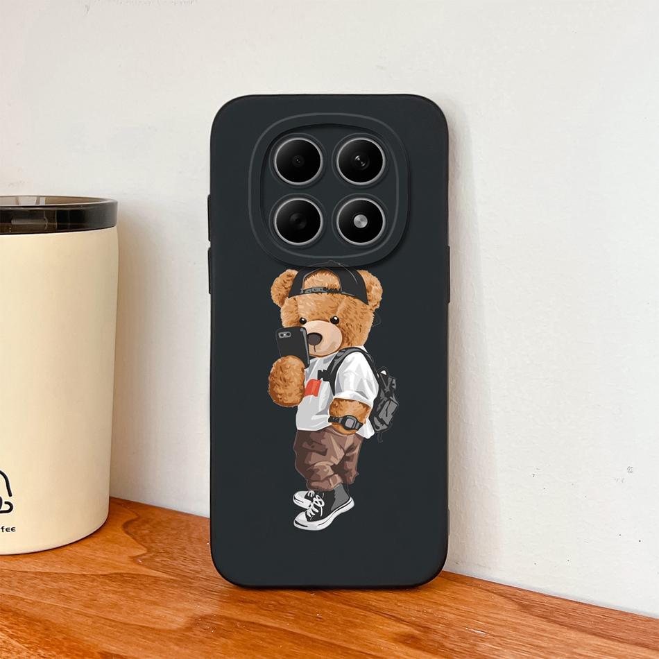 Чехол для телефона Xiaomi Redmi Note 15 Pro Plus Крутой Астронавт Funda Для Redmi Note15 Pro 4G 5G Мягкая Жидкая Силиконовая Задняя Крышка