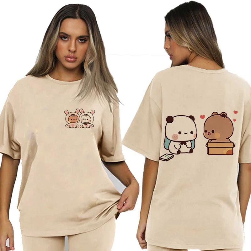 Bubu Dudu EU Size Tops Cute Manga Tee Shirt Women Men Funny Tshirt Graphic Casual T Shirt Y2k Streetwear Cartoon Gothic Clothes