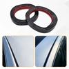 For Ford Black 2PC Roof Top Trim Drip Moldings Covers Set