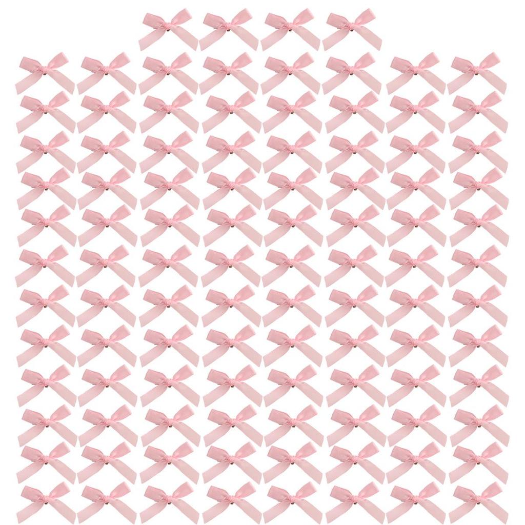 Заколка-уточка с бантом в балетном стиле 4 см: Дофаминовый Сладкий Плетеный Аксессуар для Волос