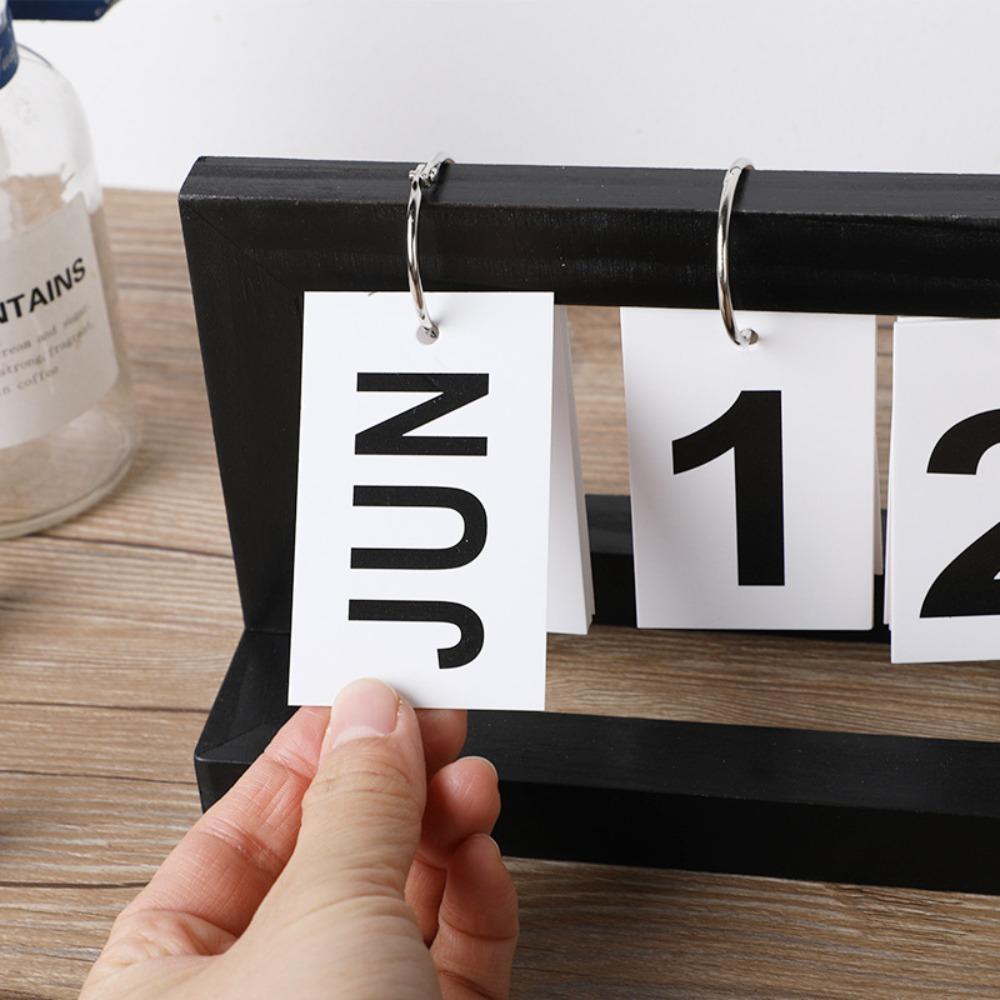 Stationery Desktop Decor Turning Calendar Desk Calendar Flipping Calendar Page-turning Calendar