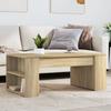 Coffee Table, Sonoma Oak, 102x55x42, Wood-based Material