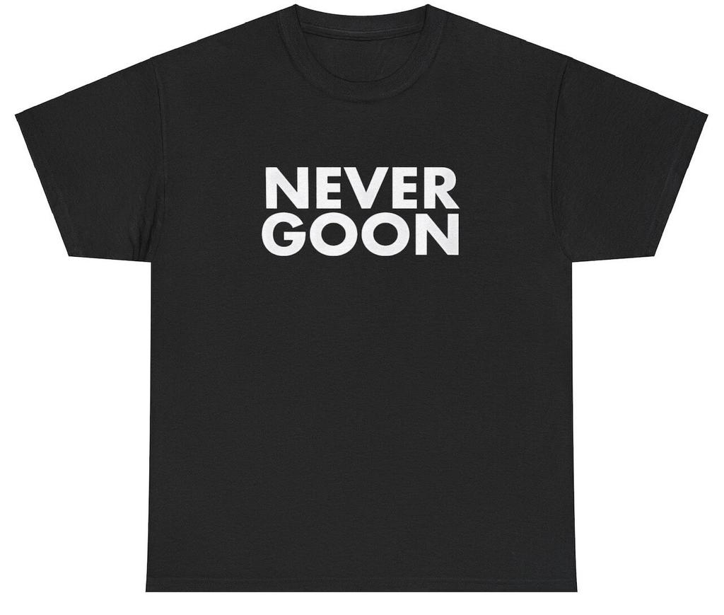 Футболка Never Goon Смешная Саркастичная Weirdcore Поколение Z Криндж Подарок Dank Мем Футболка