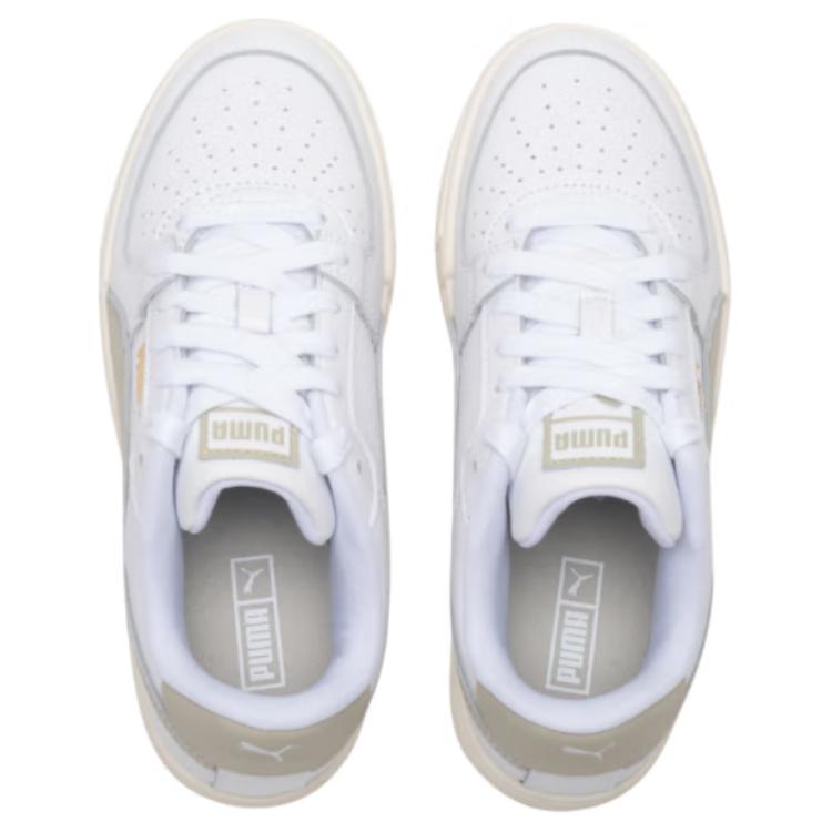 Puma Ca Pro Classic Удобные Модные Прочные Низкие Кроссовки Унисекс Кроссовки Белый Коричневый 380190-56
