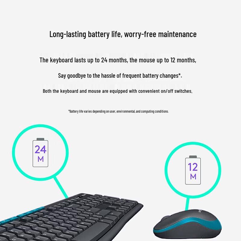 Беспроводной комплект клавиатуры и мыши Logitech MK275