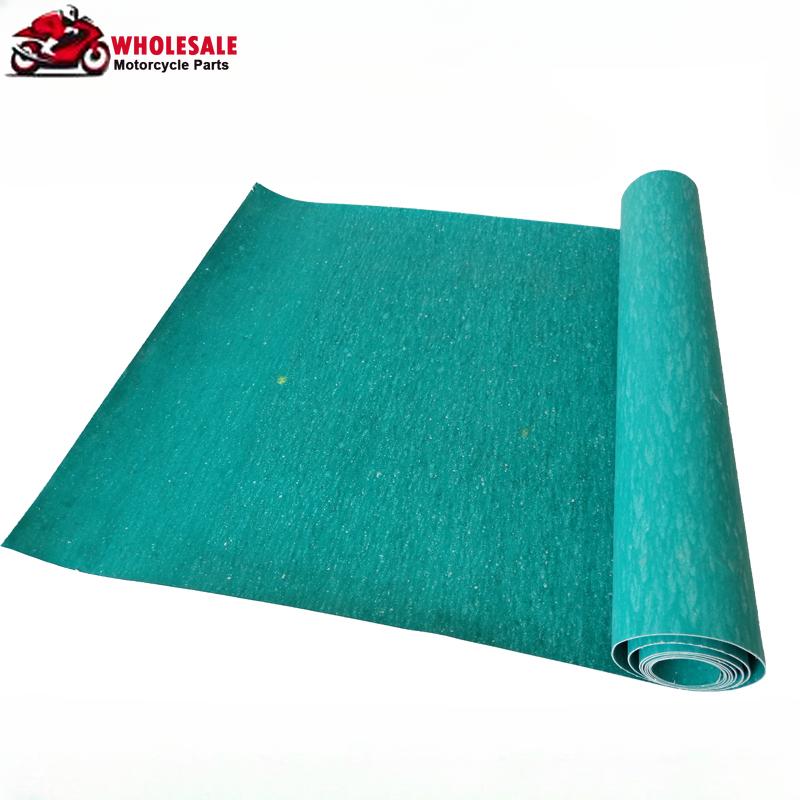 1pc 44cmx38cm 0.5mm Green Brown  Motorcycle Car Engine Homemade Oil-resistant Paper Gasket Pad Agricultural Machinery Sealing