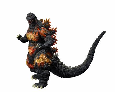 TAMASHII NATIONS MonsterArts Годзилла Дестроя 70-летний Юбилей Специальное издание Примерно 160 мм ПВХ АБС Окрашенная Подвижная Фигурка S.H. против. (1995) Вер. &