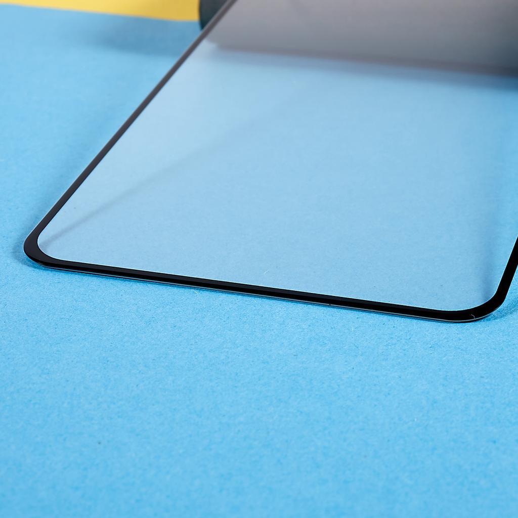 Для Oppo Reno8 Lite 5G Защитное стекло для экрана из закаленного стекла с шелкографией, взрывозащищенное, устойчивое к царапинам, с полным клеем и полным покрытием экрана