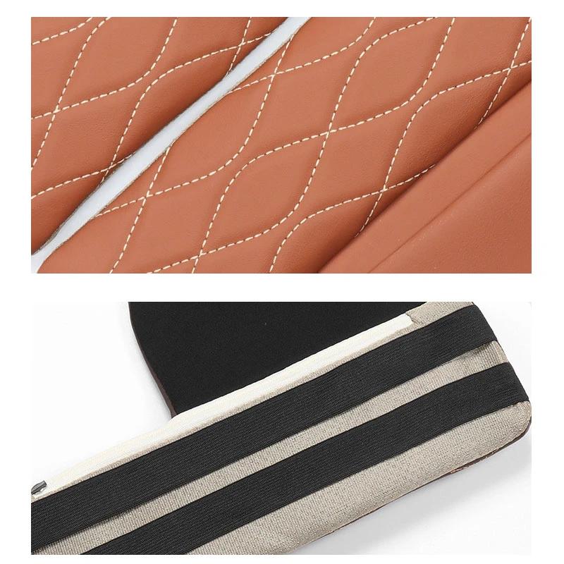 For Mercedes Benz A-Class CLA GLB EQA EQB C-Class GLC GLE GLC E-Class W246 W205 Leather Car Armrest Box Booster Protection Pad