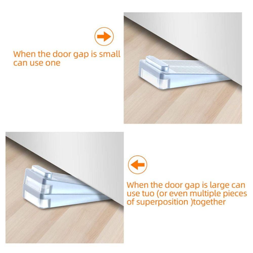 Выступающая точка в нижней части, дизайн для предотвращения столкновений, задний упор для двери, клиновой стопор для гостиной