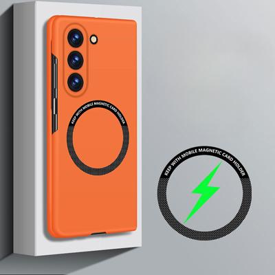 Для Magsafe Magnetic Frameless Hard PC Case для Samsung Galaxy Z Fold 7 Fold7 6 Fold5 Fold4 Wireless Charging Shockproof Matte Cover Ultra-Thin