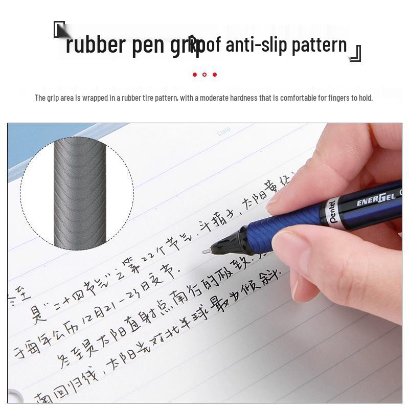 Быстросохнущая гелевая ручка Pentel 0,5 мм Signature Студенческая экзаменационная ручка