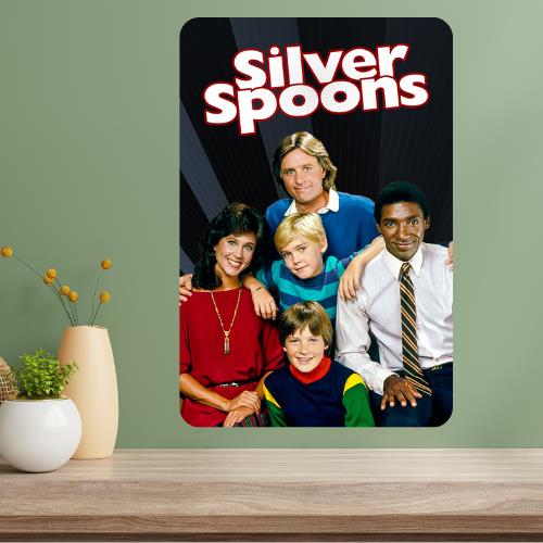 Silver Spoons Classic TV Show Metal Poster Sign