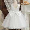 Princess Girls Dress With Tulle Skirt For Birthday Party And Wedding Ceremony