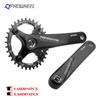 PROWHEEL Crankset Mtb Bicycle Square Tip Crank 104bcd Candle Pe 2 Crowns Mountain Bike Square Connecting Rods
