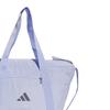 New Adidas Polyester Portable One Shoulder Gym Bag Medium Size Women's Violet JD2251