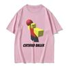 Cute and interesting fashionable printed Womens round neck short sleeved fashionable Tshirt Harajuku Womens Tshirt