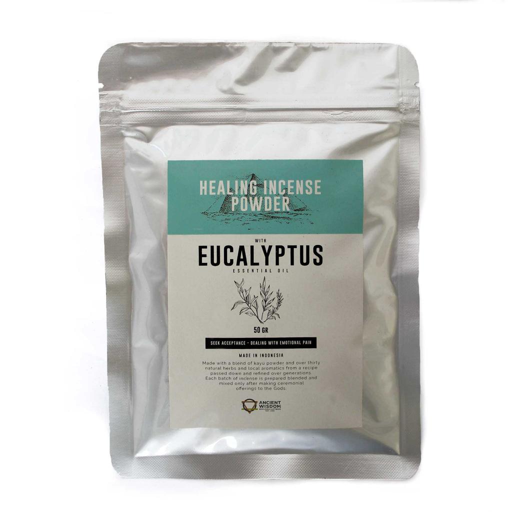 2x Eucalyptus Incense Powder 50g