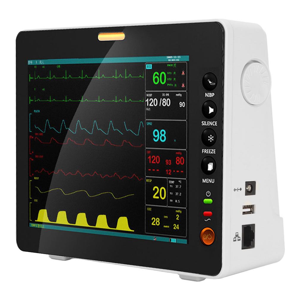 Цифровой ветеринарный монитор артериального давления 6 параметров ветеринарный монитор с большим экраном для домашних животных