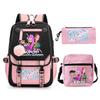 Demon Hunters KPop Demon Hunters Printed Fashion Student School Bag Cross-border Large Capacity Backpack
