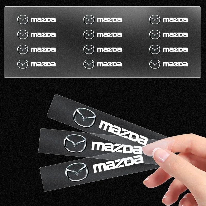 Auto Body Window Console Logo Decals for Mazda 3 5 6 323 626 CX-3 CX-4 CX-5 CX-7 CX-9 Axela MX3 Exterior Interior Sticker