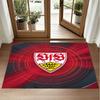 VfB Stuttgart Design Crystal Velvet Rug Soft Decorative Mat for Bedroom Entrance